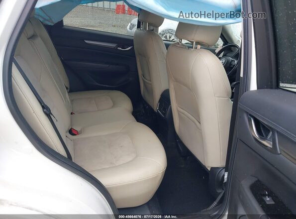 JM3KFACM2K0520352 2019 MAZDA CX-5 White Vista de la etiqueta del VIN
