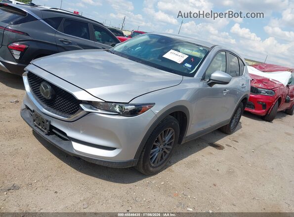JM3KFACM2K1564538 2019 MAZDA CX-5 Silver Передня ліва чверть
