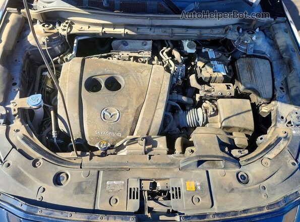 JM3KFACM2L0729494 2020 MAZDA CX-5 Black Rear interior view