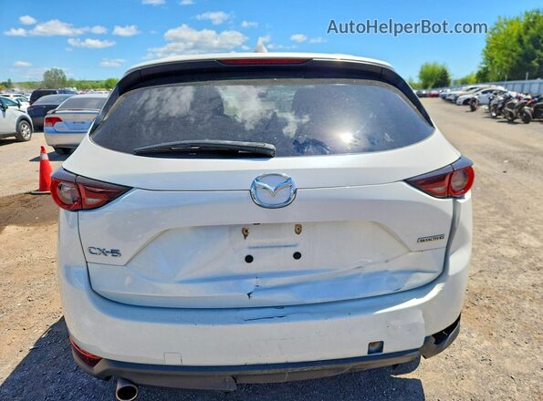 JM3KFACM2M0126739 2021 MAZDA CX-5 Белый Вид сзади