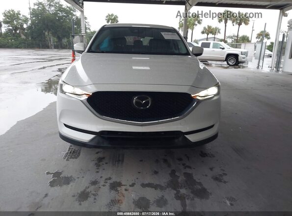 JM3KFACM3J0421697 2018 MAZDA CX-5 White Vista del cuadro de instrumentos