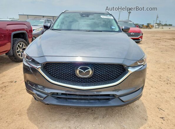 JM3KFACM3J1469730 2018 MAZDA CX-5 Gray წინა ხედი