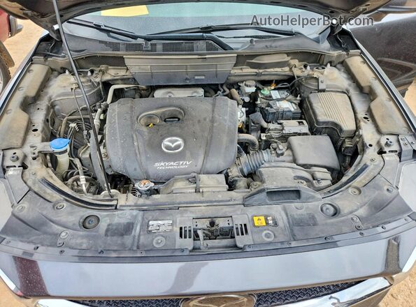 JM3KFACM3J1469730 2018 MAZDA CX-5 Gray ძრავის განყოფილების ხედი
