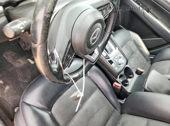 JM3KFACM3J1469730 2018 MAZDA CX-5 Gray უკანა სავარძლების ხედი