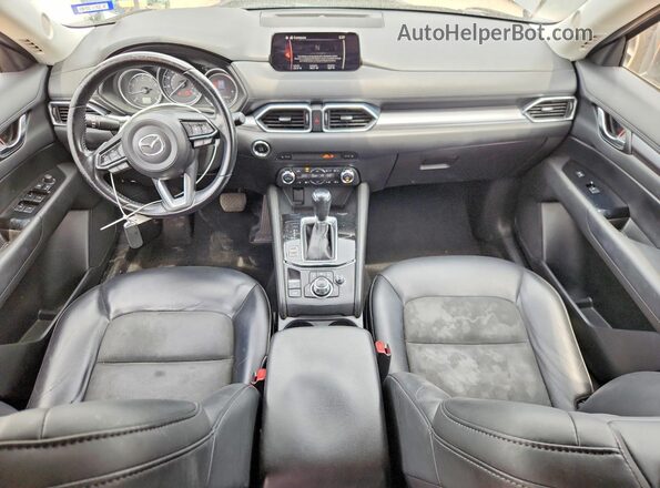 JM3KFACM3J1469730 2018 MAZDA CX-5 Gray წინა პანელის ხედი
