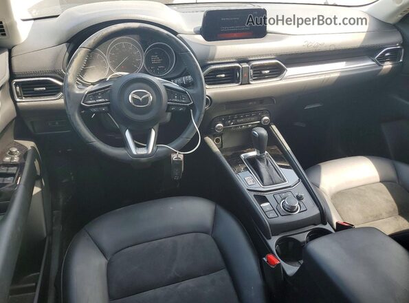 JM3KFACM3K0654044 2019 MAZDA CX-5 White Առջևի վահանակի տեսք