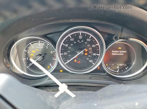 JM3KFACM3K1542094 2019 MAZDA CX-5 Gray ხელსაწყოთა პანელის ხედი