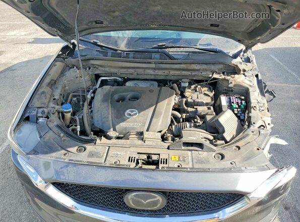 JM3KFACM3K1542094 2019 MAZDA CX-5 Gray ძრავის განყოფილების ხედი