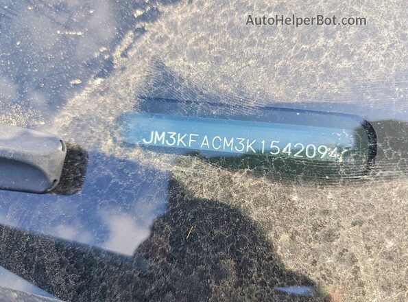JM3KFACM3K1542094 2019 MAZDA CX-5 Gray VIN კოდის სტიკერის ხედი