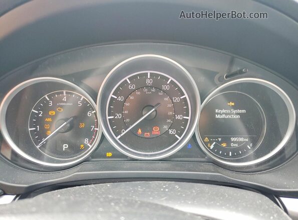 JM3KFACM3K1558800 2019 MAZDA CX-5 Silver Instrument cluster view