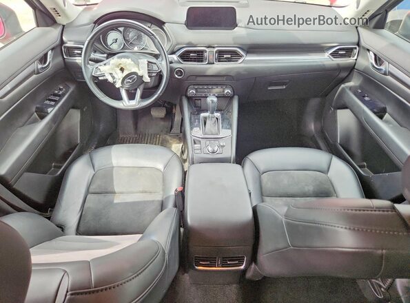 JM3KFACM3K1582871 2019 MAZDA CX-5 Red Dashboard view
