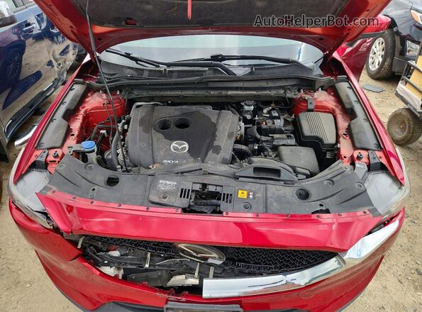 JM3KFACM3K1582871 2019 MAZDA CX-5 Red Engine compartment view