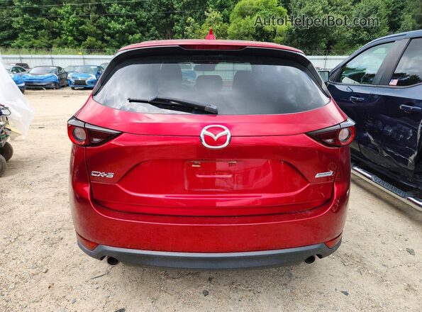 JM3KFACM3K1582871 2019 MAZDA CX-5 Red Rear view