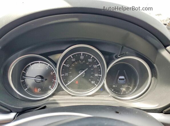 JM3KFACM3K1665734 2019 MAZDA CX-5 Black Սարքավորումների վահանակի տեսք