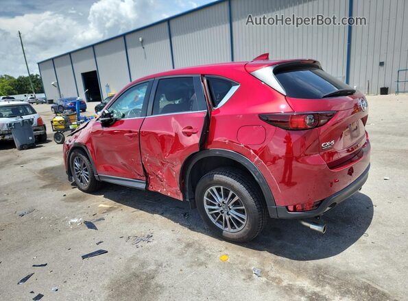 JM3KFACM3L0784620 2020 MAZDA CX-5 Red უკანა მარცხენა