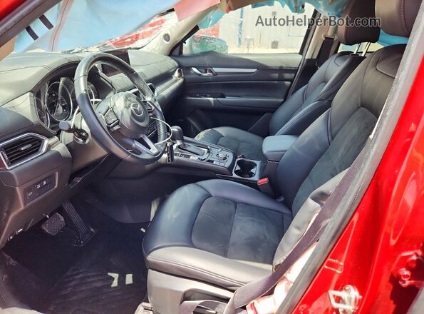 JM3KFACM3L0784620 2020 MAZDA CX-5 Red წინა სალონის ხედი