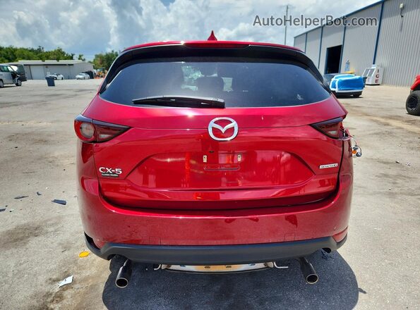 JM3KFACM3L0784620 2020 MAZDA CX-5 Red უკანა ხედი