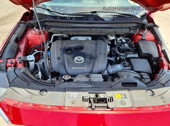 JM3KFACM3L0784620 2020 MAZDA CX-5 Red ძრავის განყოფილების ხედი
