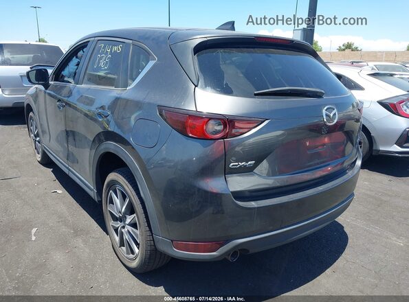 JM3KFACM4J0311533 2018 MAZDA CX-5 Gray უკანა მარცხენა