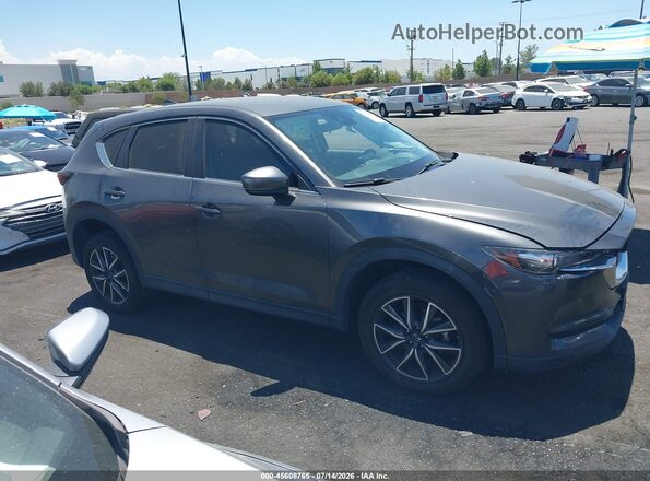 JM3KFACM4J0311533 2018 MAZDA CX-5 Gray უკანა სალონის ხედი