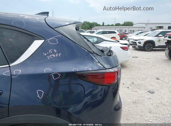 JM3KFACM4J1418981 2018 MAZDA CX-5 Dark Blue Widok z przodu