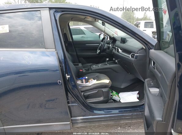 JM3KFACM4J1418981 2018 MAZDA CX-5 Dark Blue Widok wnętrza z przodu