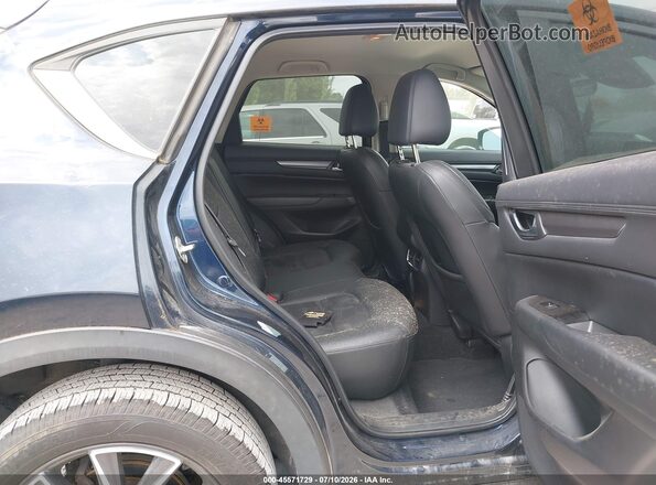JM3KFACM4J1418981 2018 MAZDA CX-5 Dark Blue Widok naklejki z numerem VIN