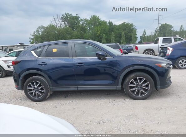 JM3KFACM4J1418981 2018 MAZDA CX-5 Dark Blue Widok wnętrza z tyłu