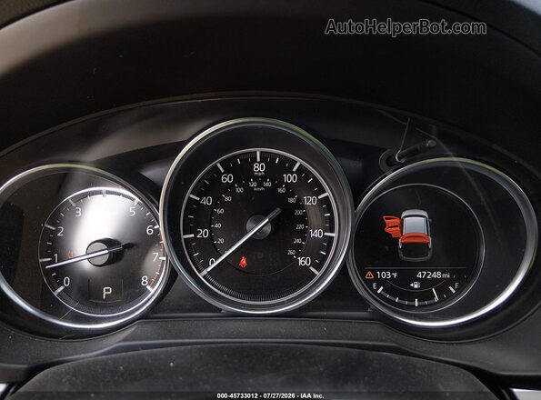 JM3KFACM4K0540408 2019 MAZDA CX-5 Blue Vista de los asientos traseros
