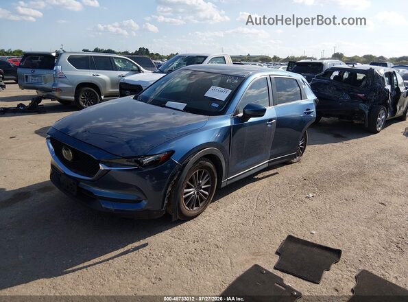 JM3KFACM4K0540408 2019 MAZDA CX-5 Blue Vista tres cuartos delantera izquierda
