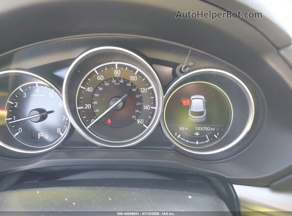 JM3KFACM4K0666509 2019 MAZDA CX-5 White Vista de los asientos traseros