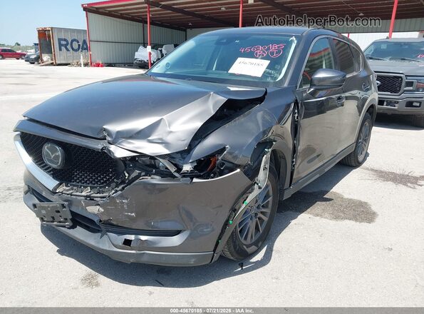 JM3KFACM4K1650112 2019 MAZDA CX-5 Gray Դիմացի տեսք
