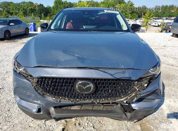JM3KFACM4M0383546 2021 MAZDA CX-5 Blue Вид спереду