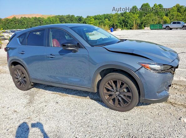 JM3KFACM4M0383546 2021 MAZDA CX-5 Blue Передня права чверть