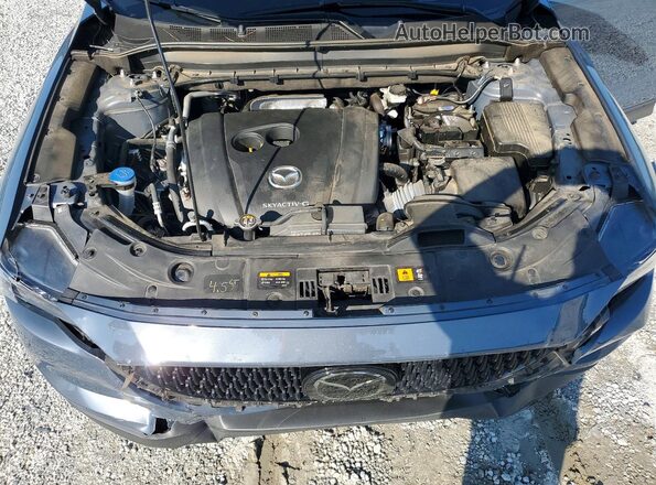 JM3KFACM4M0383546 2021 MAZDA CX-5 Blue Вид підкапотного простору