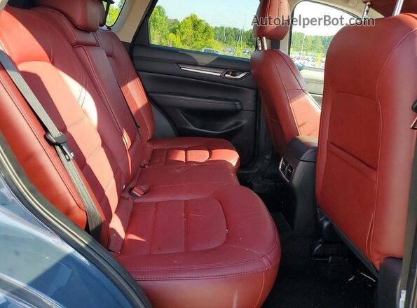 JM3KFACM4M0383546 2021 MAZDA CX-5 Blue Вид задньої частини салону