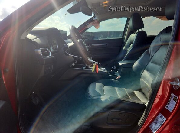 JM3KFACM4M0418246 2021 MAZDA CX-5 Red Vista interior delantera