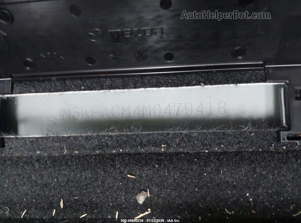 JM3KFACM4M0479418 2021 MAZDA CX-5 Black Vista del compartimento del motor