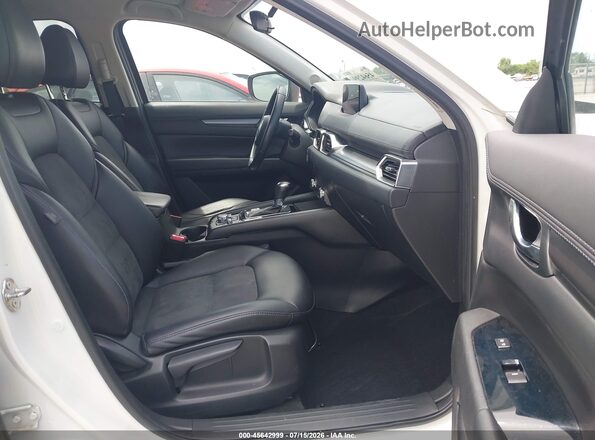 JM3KFACM5J0338420 2018 MAZDA CX-5 White წინა სალონის ხედი