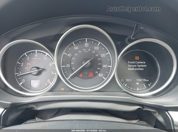 JM3KFACM5J0338420 2018 MAZDA CX-5 White უკანა სავარძლების ხედი