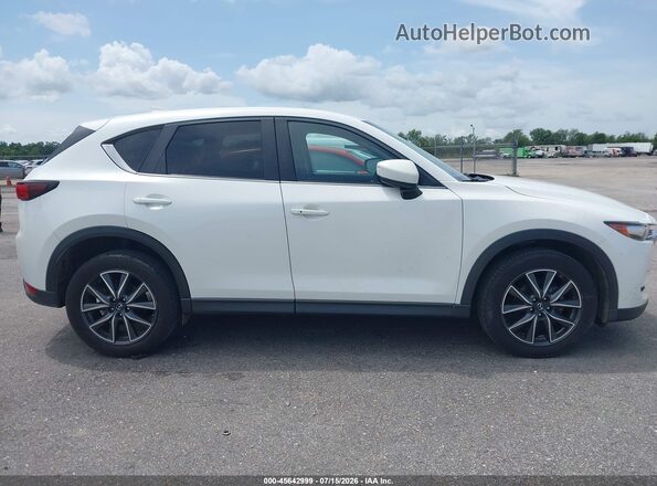 JM3KFACM5J0338420 2018 MAZDA CX-5 White უკანა სალონის ხედი