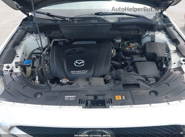 JM3KFACM5J0338420 2018 MAZDA CX-5 White უკანა ხედი