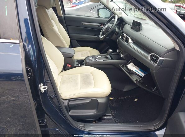 JM3KFACM5K1644996 2019 MAZDA CX-5 Dark Blue წინა სალონის ხედი