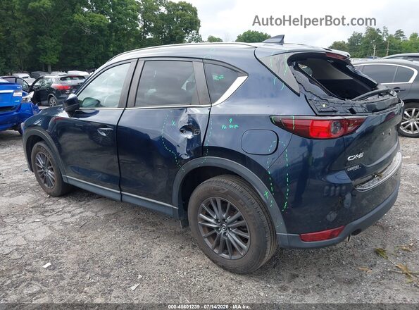 JM3KFACM5K1644996 2019 MAZDA CX-5 Dark Blue უკანა მარცხენა