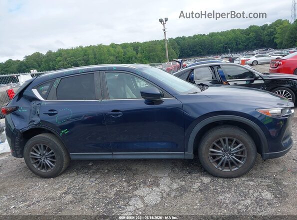 JM3KFACM5K1644996 2019 MAZDA CX-5 Dark Blue უკანა სალონის ხედი