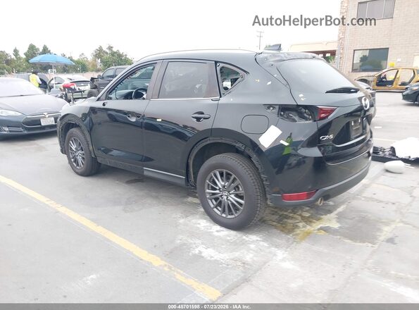 JM3KFACM5M0317202 2021 MAZDA CX-5 Черный Задняя левая четверть