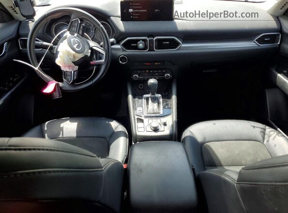 JM3KFACM5M0419101 2021 MAZDA CX-5 Gray Առջևի վահանակի տեսք