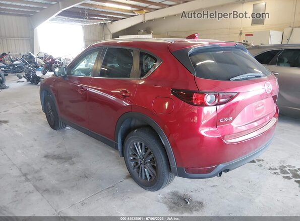 JM3KFACM5M1377894 2021 MAZDA CX-5 Red Հետևի ձախ