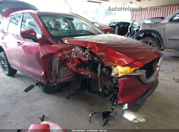 JM3KFACM5M1377894 2021 MAZDA CX-5 Red Դիմացի տեսք