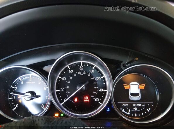 JM3KFACM5M1377894 2021 MAZDA CX-5 Red Հետևի նստատեղերի տեսք